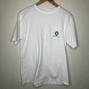 Vineyard Vines and Boston Celtics White Short Sleeve Tee